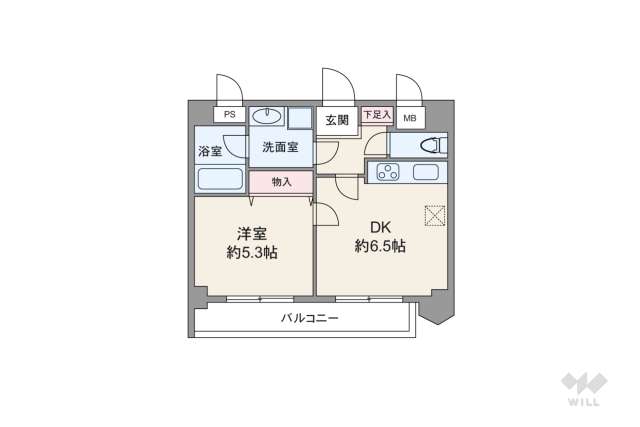 日神パレステージ御徒町:間取り図面