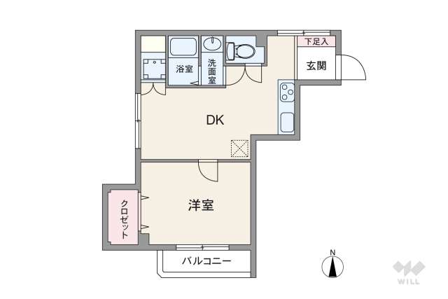 玉川グリーンハイツ:間取り図面