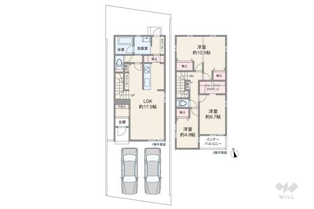 大府市桃山町1丁目 一戸建て:間取り図面