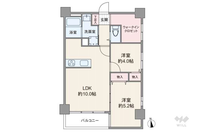ヴィアーレタワー西川口:間取り図面