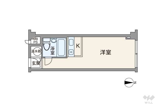 ファミールハイツ北大阪3号棟:間取り図面