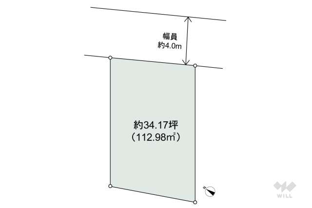 伊丹市南野5丁目 土地:間取り図面