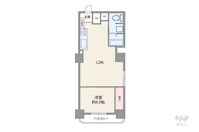 ライオンズマンション千種:間取り図面