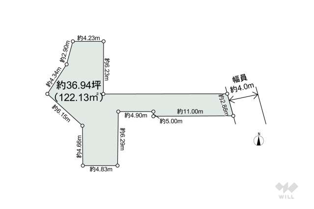 大田区山王1丁目 土地:間取り図面