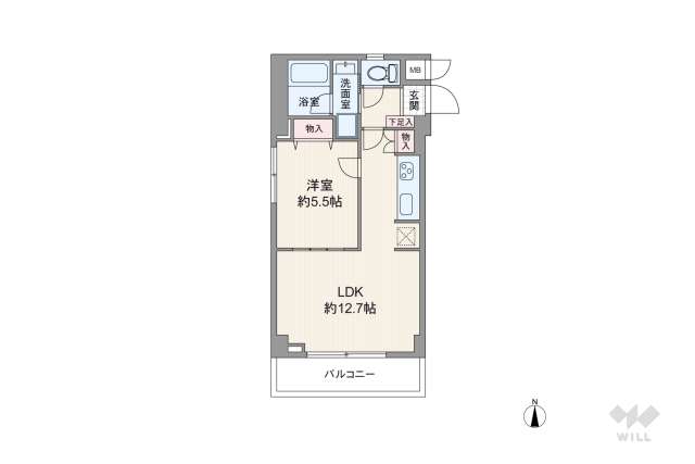 藤和砧コープ２:間取り図面
