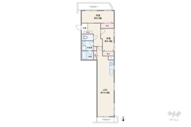 グリーンパーク第18綾瀬:間取り図面
