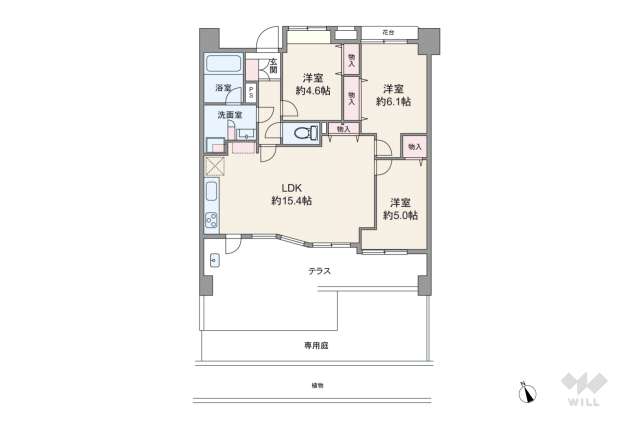 ダイアパレス川口:間取り図面