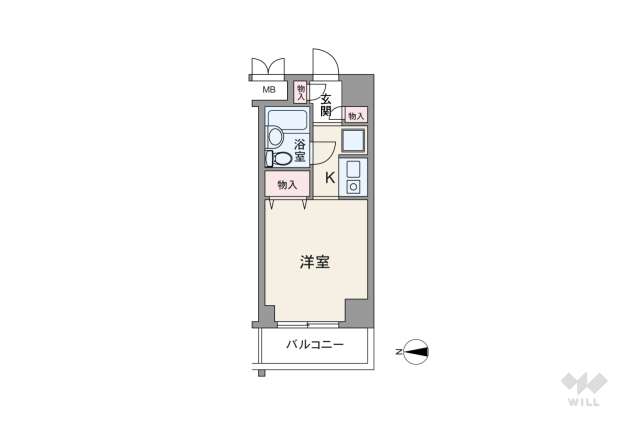 ペガサスマンション目白:間取り図面