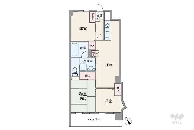 セントエルモ綾瀬:間取り図面