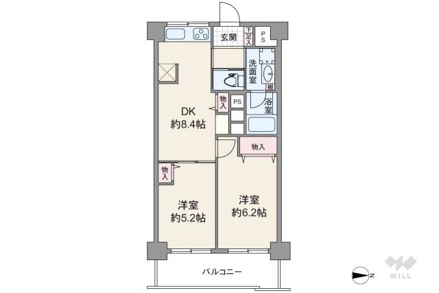 ニューハイム徳丸:間取り図面