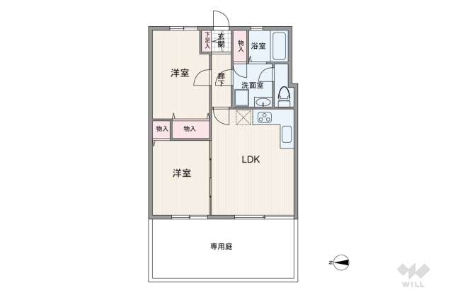 甲南第2東灘ハイム:間取り図面