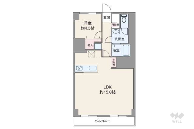藤和戸越コープ:間取り図面