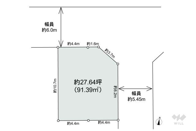尼崎市東難波町5丁目 土地（敷地面積:91.39㎡）｜ウィル不動産販売
