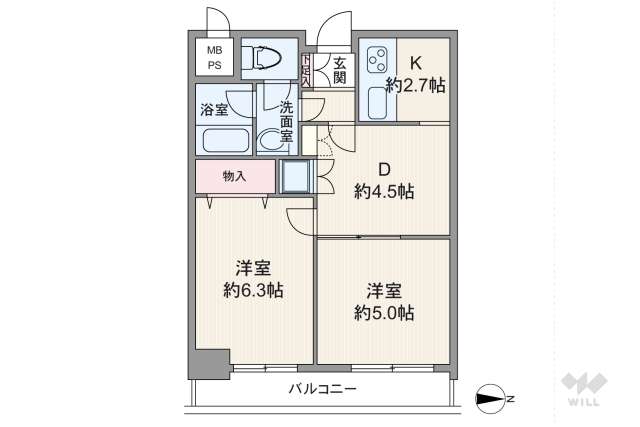 アゼリアコート:間取り図面