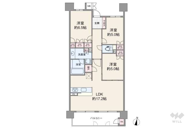 プラセシオン赤池ファースト:間取り図面