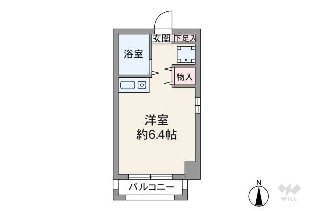 ペガサスマンション笹塚:間取り図面