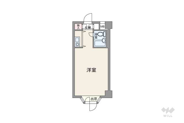 赤坂ベルゴ:間取り図面