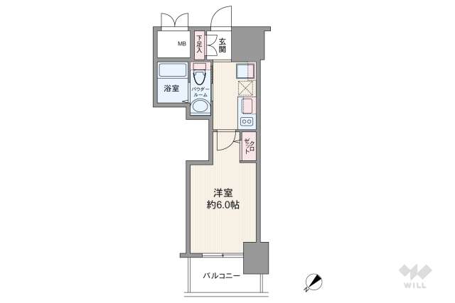 エステムコート名古屋千種グレイス:間取り図面
