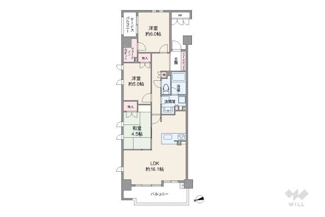 806588Rの間取り図