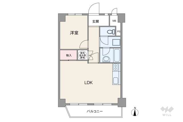 ライオンズマンション栄第3:間取り図面