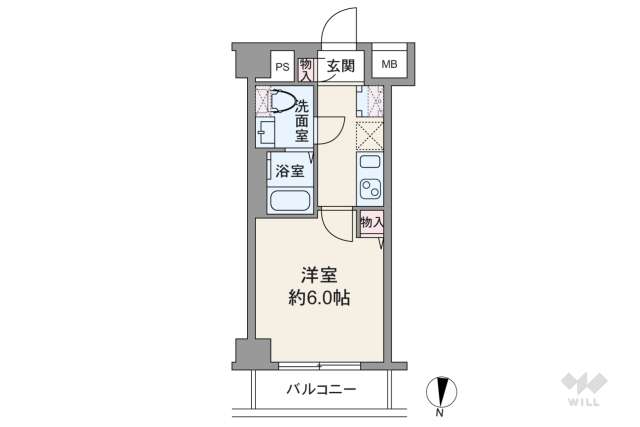 ジェノヴィアお花茶屋2スカイガーデン:間取り図面