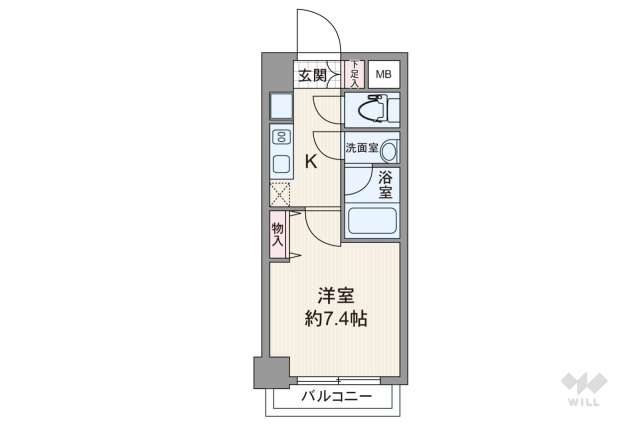 プレールドゥーク志村坂上2:間取り図面