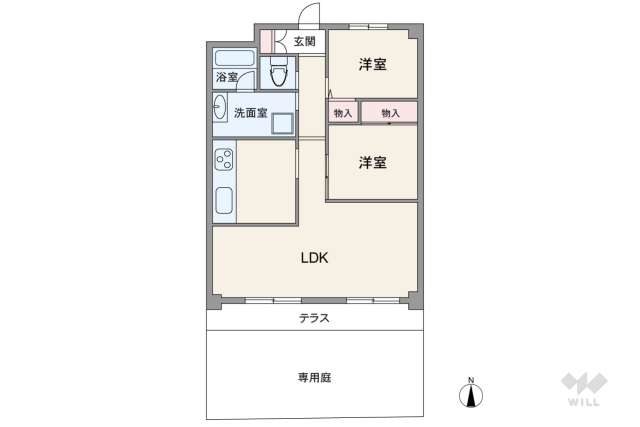 ピア御器所:間取り図面