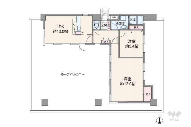 エーベル伊丹参番館:間取り図面