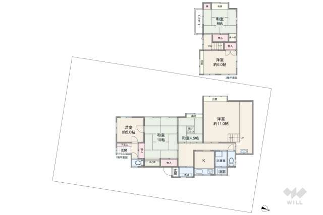 大田区中央4丁目 一戸建て:間取り図面