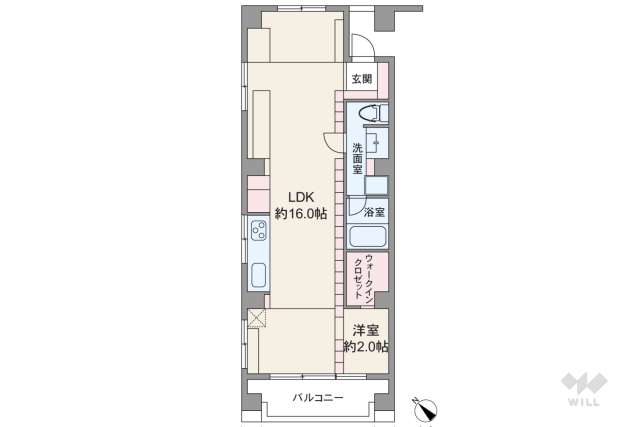 秀和青南レジデンス:間取り図面