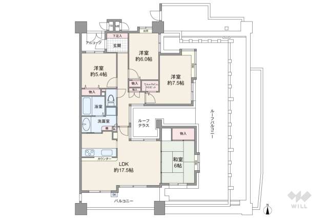 アザレアガーデン中村:間取り図面
