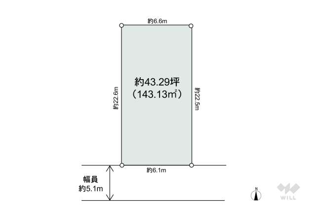 伊丹市春日丘2丁目 土地:間取り図面