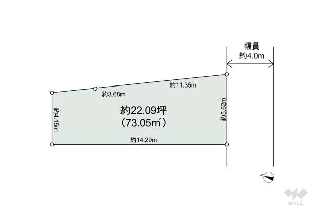 中野区野方1丁目 土地:間取り図面