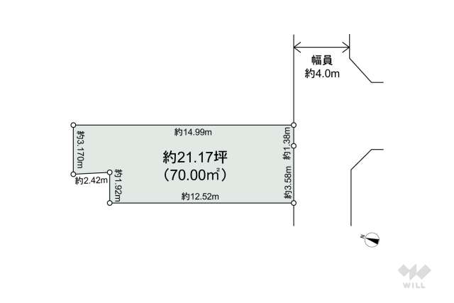 中野区野方1丁目 土地:間取り図面