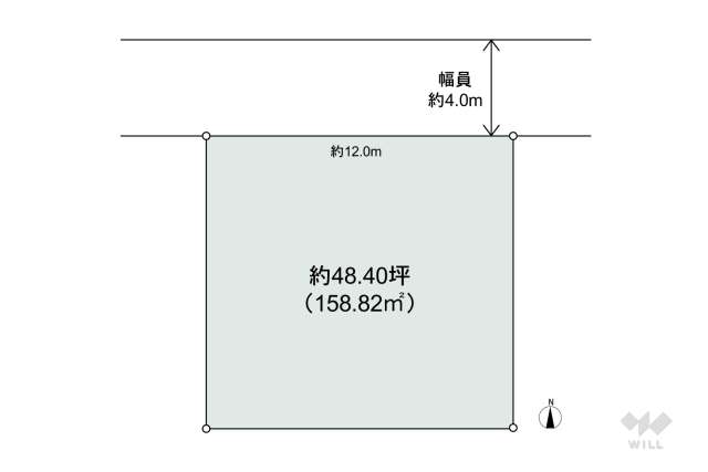 瀬戸市南山町3丁目 土地:間取り図面
