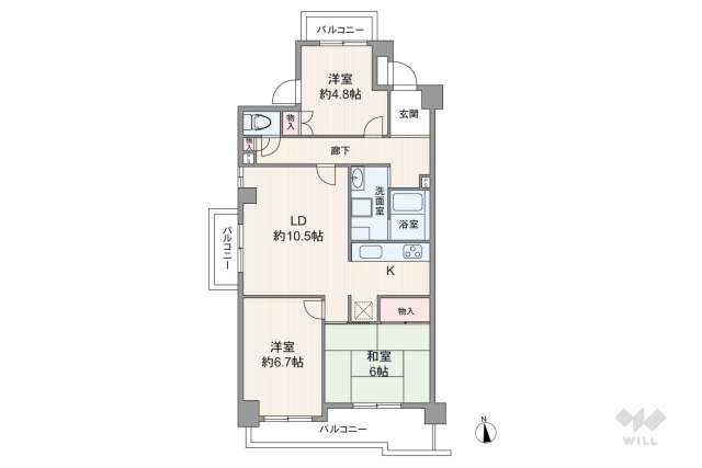 ユニーブル千種東:間取り図面