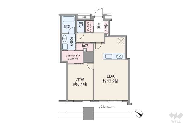 西早稲田シティタワー:間取り図面