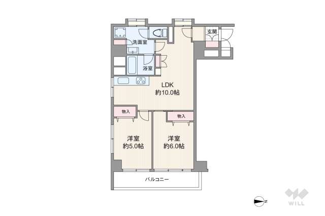 ニックハイム大井町:間取り図面