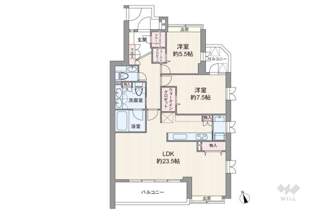 ホームズ羽根木:間取り図面