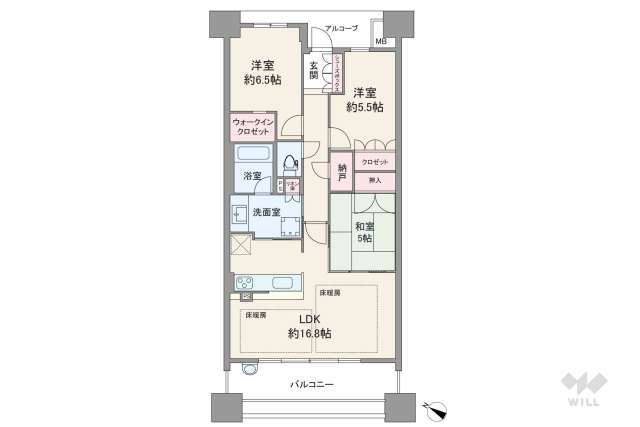 宝塚ザ・レジデンス:間取り図面