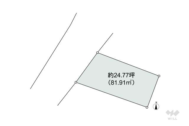 名古屋市昭和区川名本町1丁目 土地:間取り図面