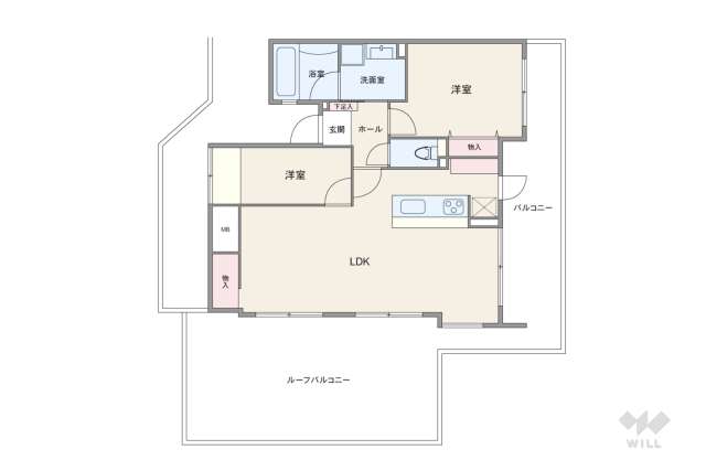 アズループレシオ:間取り図面