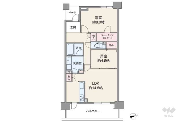 ディーグラフォート千里中央:間取り図面