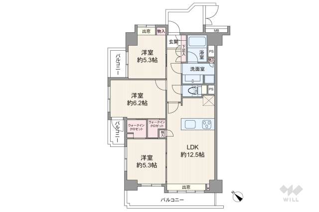 キャピタルプラザ浅草:間取り図面