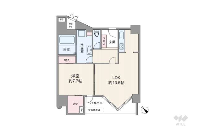 朝日プラザアルティマタワーズ:間取り図面
