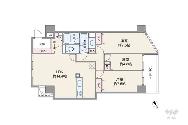 アルトT:間取り図面