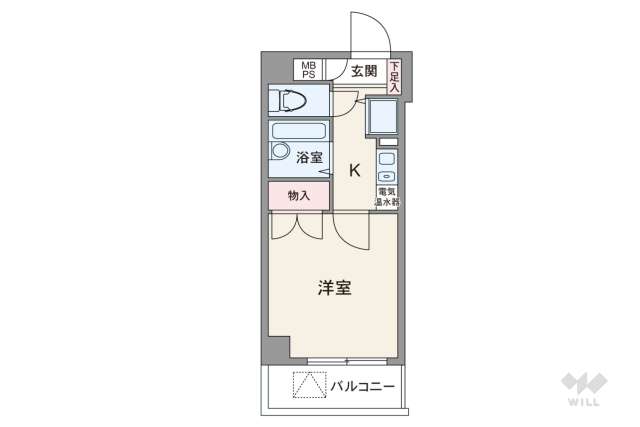 グランヴァン高田馬場:間取り図面