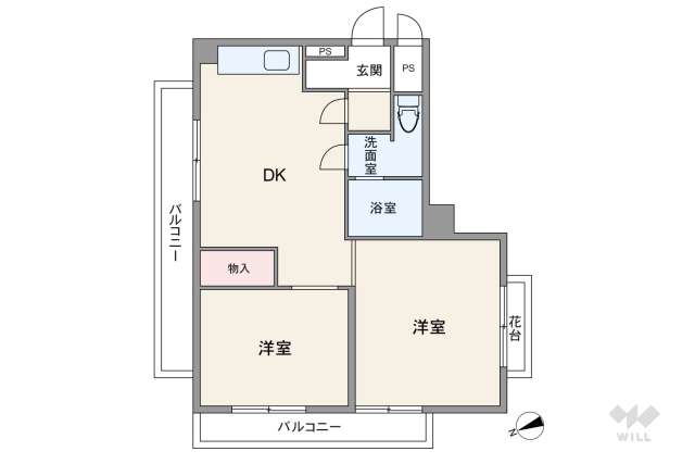 国際パレス大久保:間取り図面
