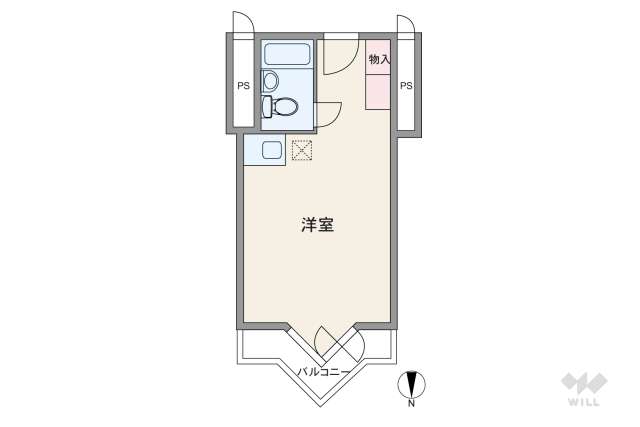 栄マンションS棟:間取り図面