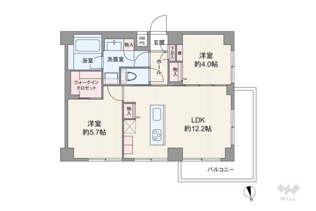 ライオンズマンション上目黒:間取り図面